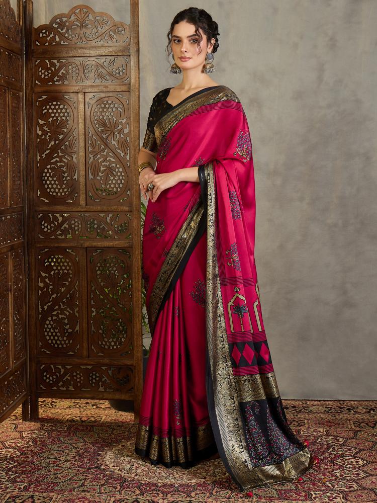 Dazira Brand presents Luxe 20 Sarees Catalogue Fabric Satin