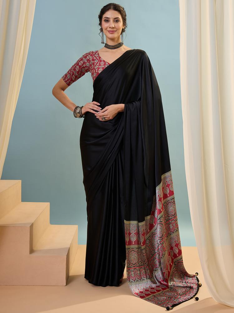Dazira Brand presents Luxe 22 Sarees Catalogue Fabric Satin