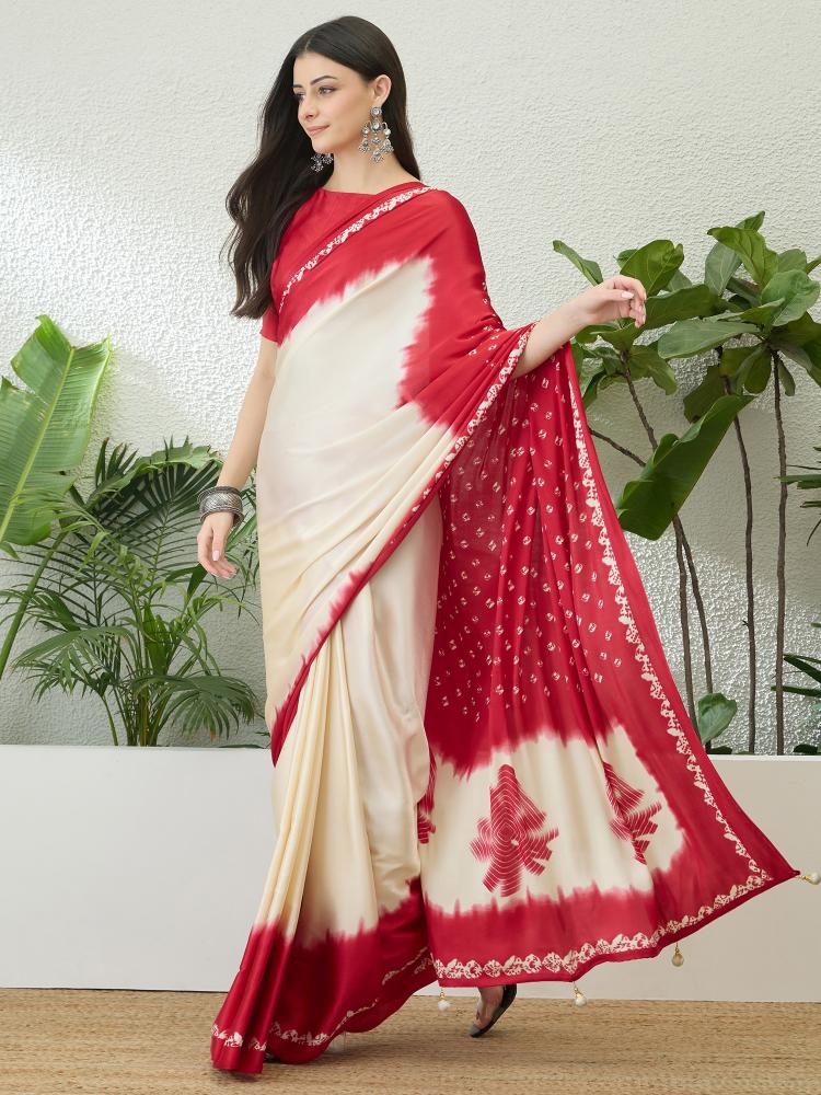 Dazira Brand Presents Luxe 27 Sarees Catalogue Fabric Satin