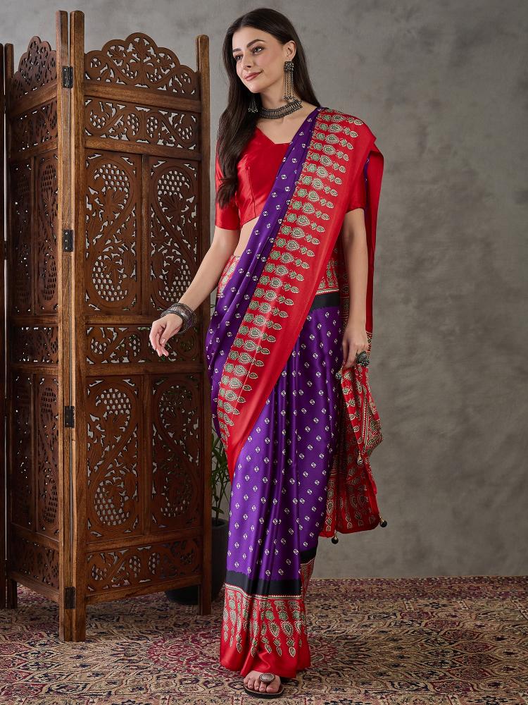  Dazira Brand Presents Luxe 5 Sarees Catalogue Fabric Satin