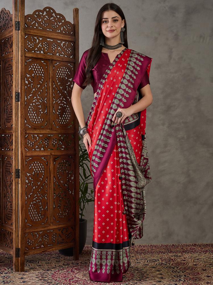  Dazira Brand Presents Luxe 5 Sarees Catalogue Fabric Satin