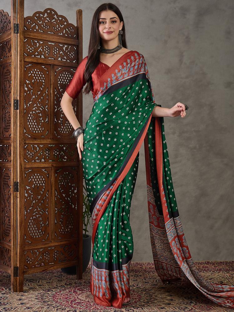  Dazira Brand Presents Luxe 5 Sarees Catalogue Fabric Satin