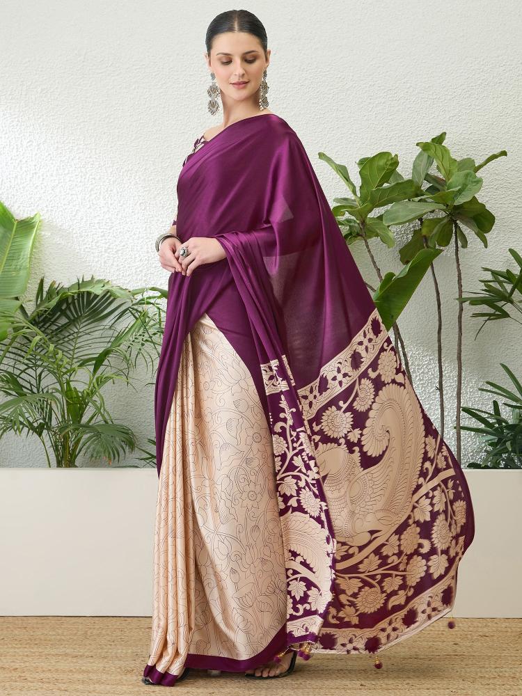 Dazira Brand presents RAGA VOL 2 Sarees Catalogue Fabric Satin