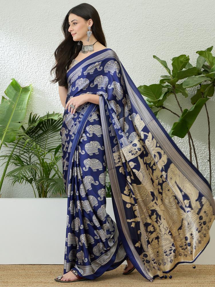 Dazira Brand presents RAGA VOL 3 Sarees Catalogue Fabric Satin