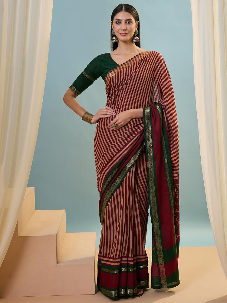 Dazira Brand presents TARA VOL 2 Sarees Catalogue Fabric PV COTTON
