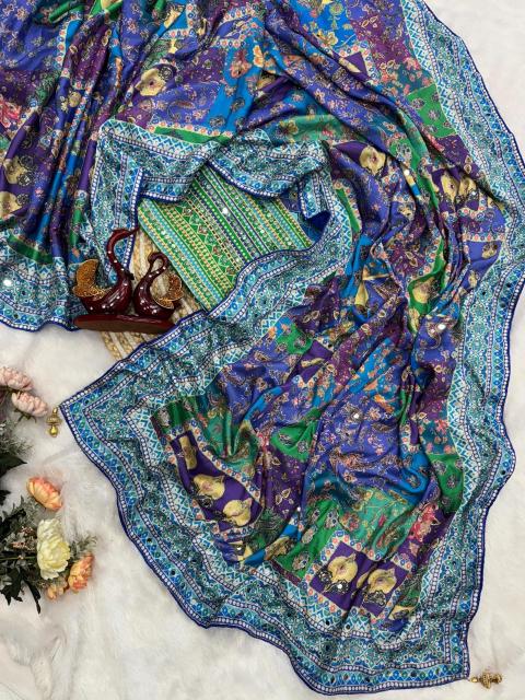 Dazira creap silk  Saree wholesale shop in Pune