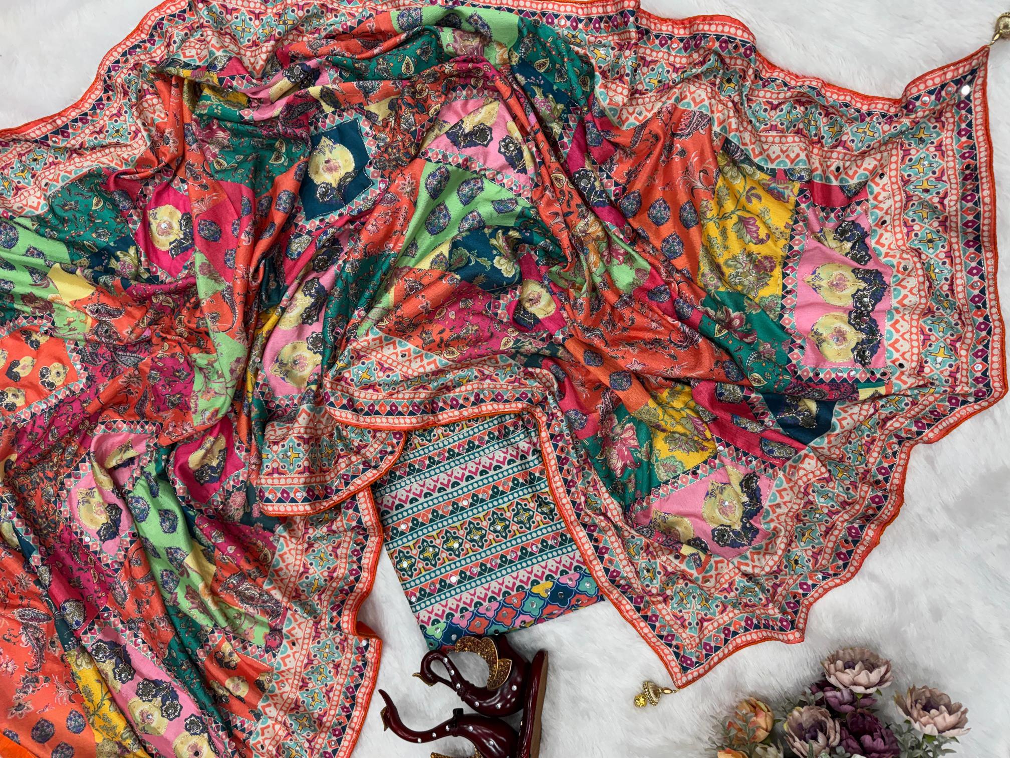 Dazira creap silk  Saree wholesale shop in Pune