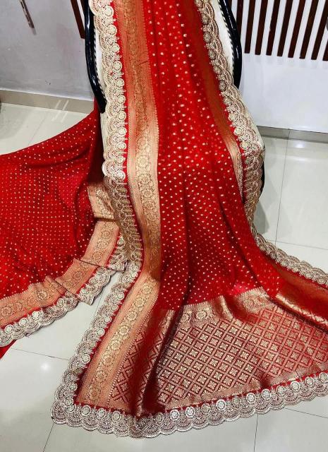 Dazira Crepe Khadi Silk Saree wholesale price in Kolkata