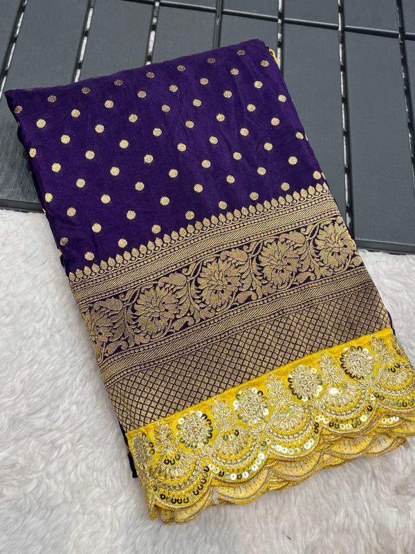Dazira Crepe Khadi Silk Saree wholesale price in Kolkata