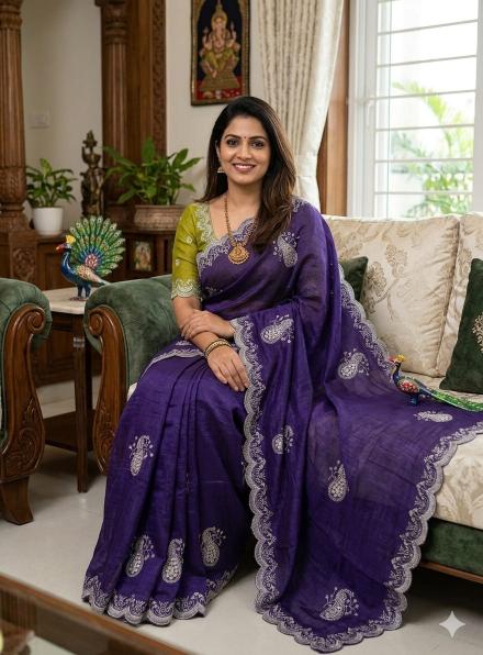 Dazira Crunchy Chiffon Wholesale saree suppliers in Hyderabad