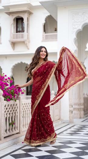 Dazira Georgette vol 10 catalog plain sarees wholesale online