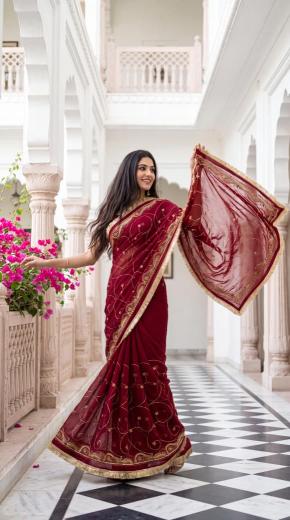 Dazira Georgette vol 10 catalog plain sarees wholesale online