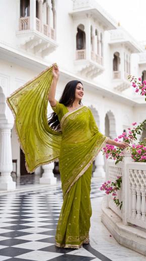 Dazira Georgette vol 10 catalog plain sarees wholesale online