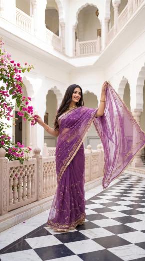 Dazira Georgette vol 10 catalog plain sarees wholesale online