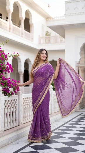 Dazira Georgette vol 10 catalog plain sarees wholesale online