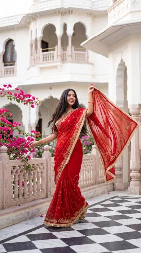 Dazira Georgette vol 10 catalog plain sarees wholesale online