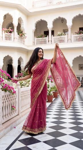 Dazira Georgette vol 10 catalog plain sarees wholesale online