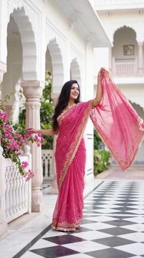 Dazira Georgette vol 10 catalog plain sarees wholesale online