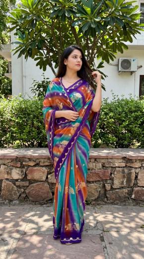 Dazira Georgette vol 12 catalog sarees wholesale market in surat