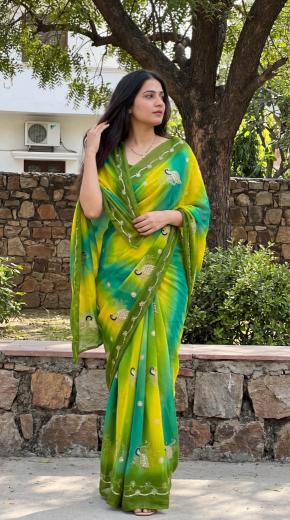 Dazira Georgette vol 12 catalog sarees wholesale market in surat