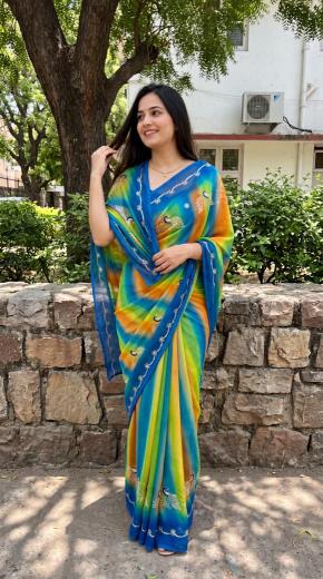 Dazira Georgette vol 12 catalog sarees wholesale market in surat