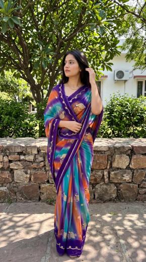 Dazira Georgette vol 12 catalog sarees wholesale market in surat