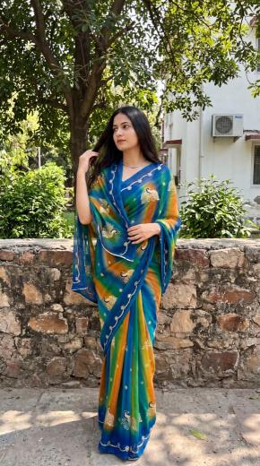 Dazira Georgette vol 12 catalog sarees wholesale market in surat