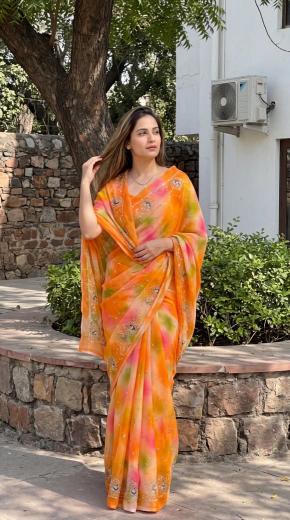 Dazira Georgette vol 13 catalog saree wholesalers in bangladesh