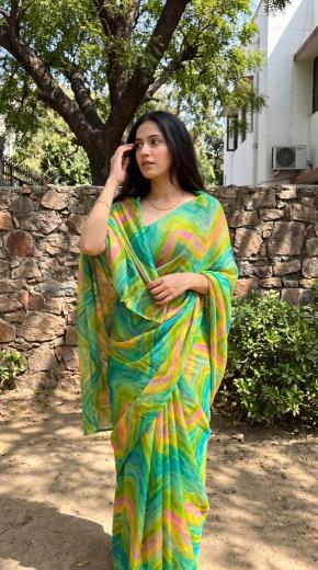 Dazira Georgette vol 9 catalog plain sarees wholesale price