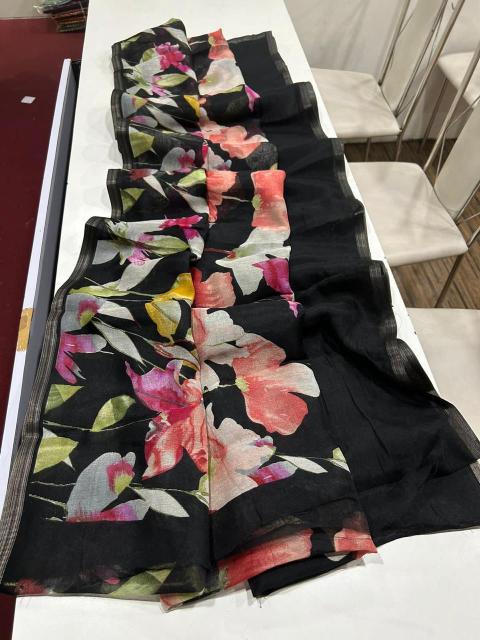 Dazira Handloom Linen Affordable sarees in Hyderabad