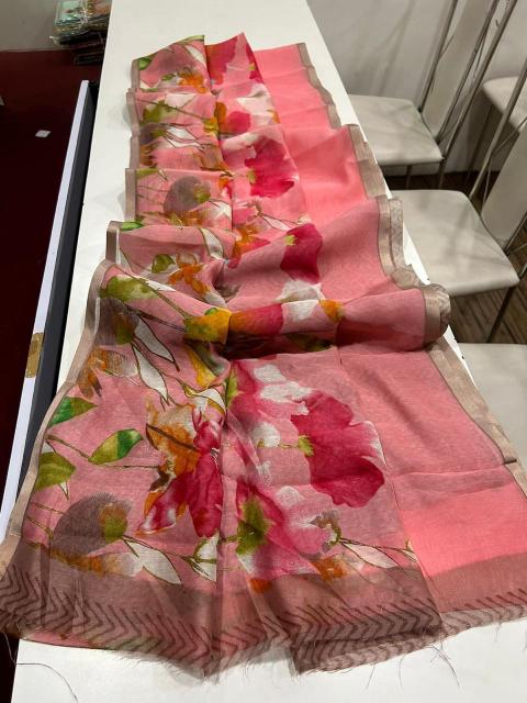 Dazira Handloom Linen Affordable sarees in Hyderabad