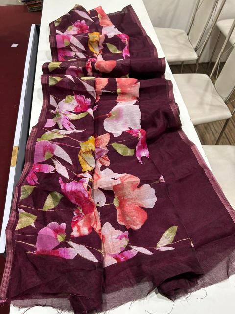 Dazira Handloom Linen Affordable sarees in Hyderabad