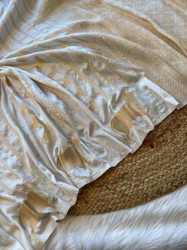 Dazira jari weaving Saree wholesale shop in Kolkata