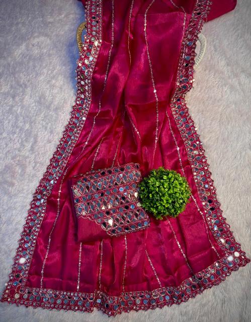 Dazira jimmy choo sattin Designer sarees wholesale in Pune