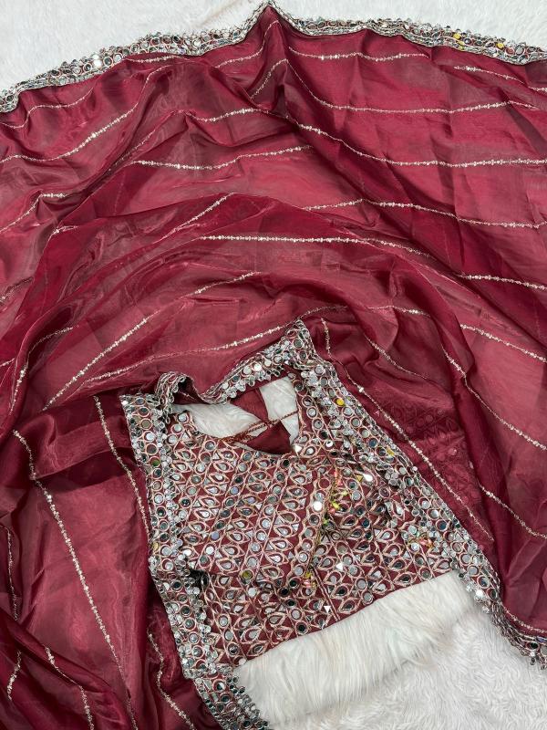 Dazira jimmy choo sattin Designer sarees wholesale in Pune