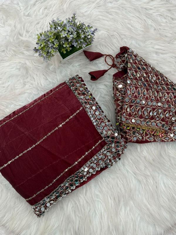 Dazira jimmy choo sattin Designer sarees wholesale in Pune