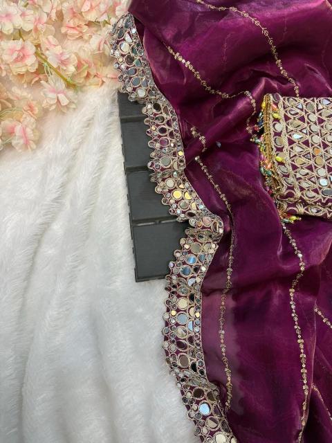 Dazira jimmy choo sattin Designer sarees wholesale in Pune