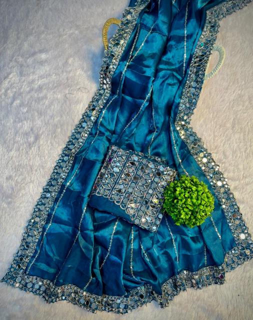 Dazira jimmy choo sattin Designer sarees wholesale in Pune