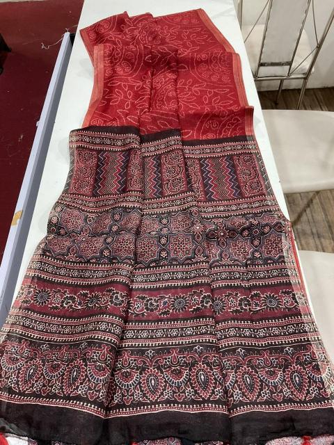 Dazira Linen Digital Print Designer saree wholesale in Kolkata