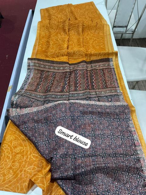 Dazira Linen Digital Print Designer saree wholesale in Kolkata