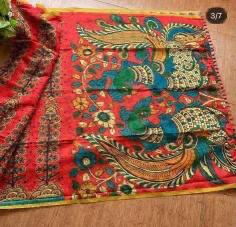 Dazira Linen Digital Print Wholesale saree suppliers in Chandni Chowk