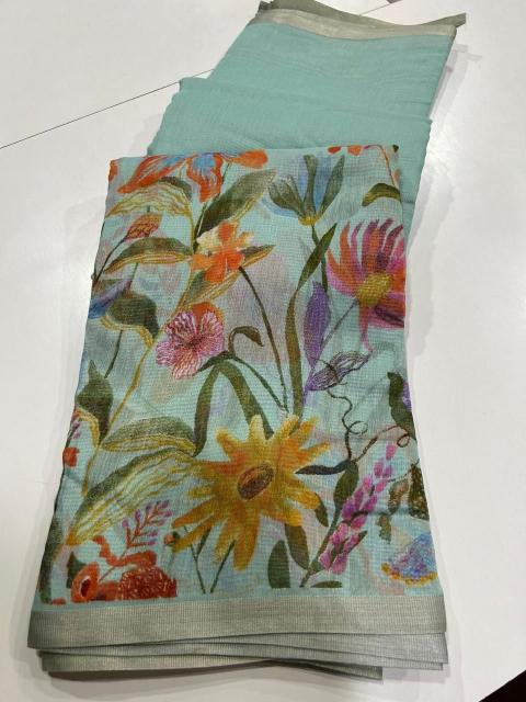 Dazira LINEN DIGITAL PRINTED Bulk saree suppliers in Kolkata