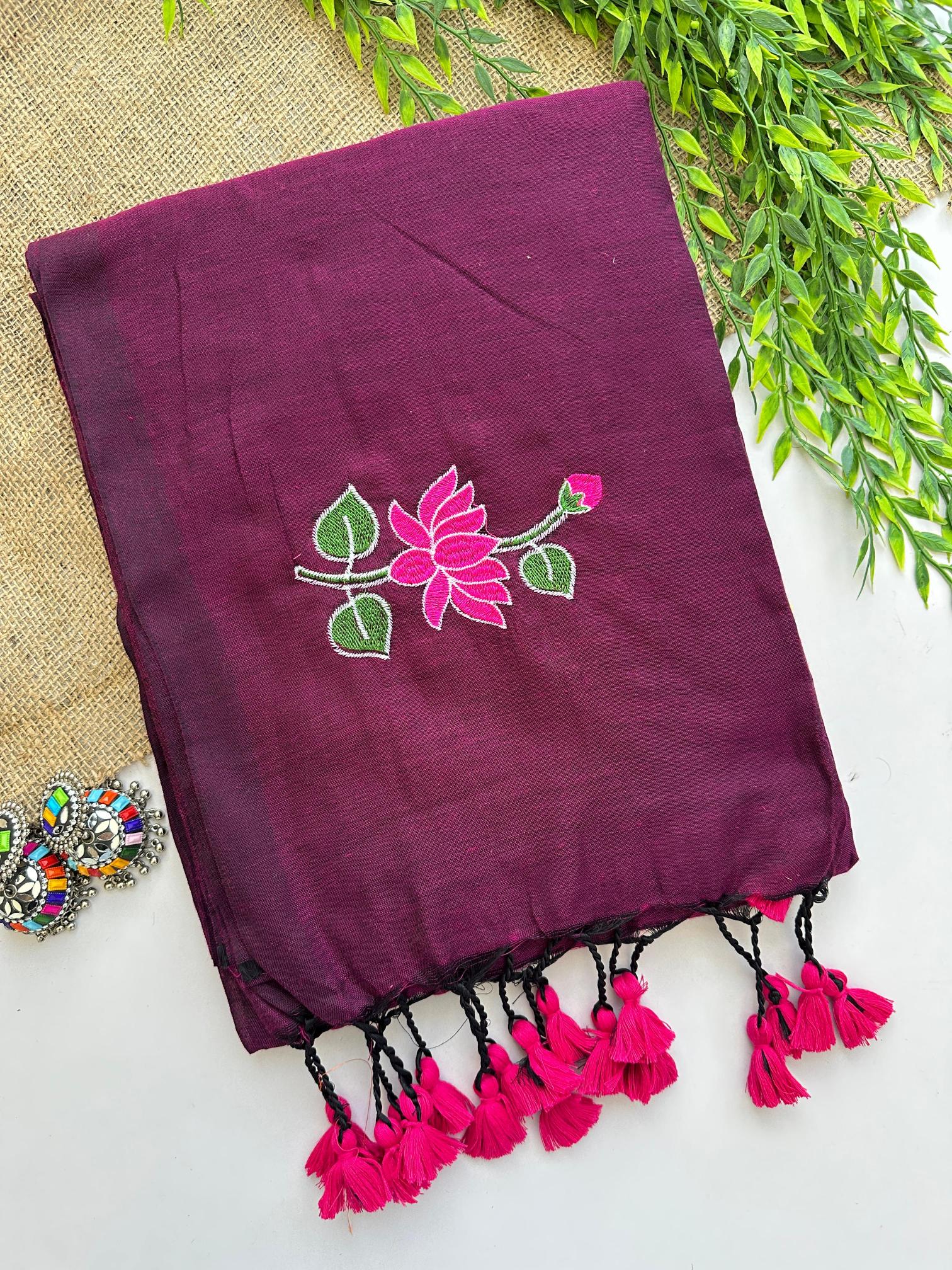 Dazira Lotus catalog cotton saree wholesalers