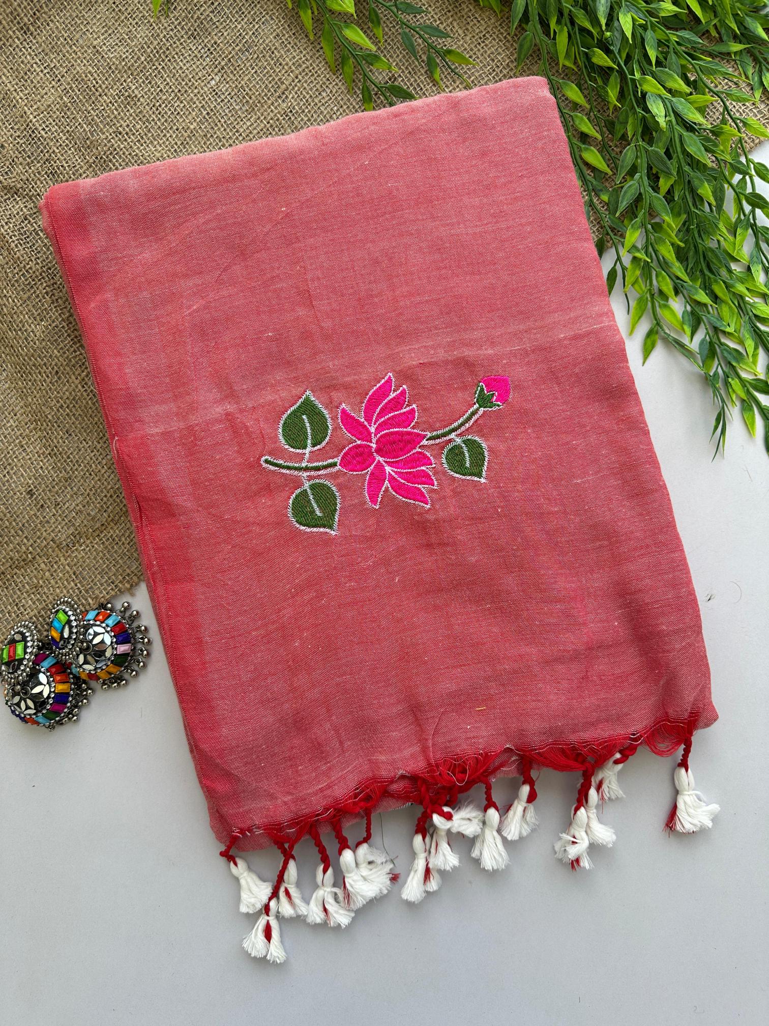 Dazira Lotus catalog cotton saree wholesalers