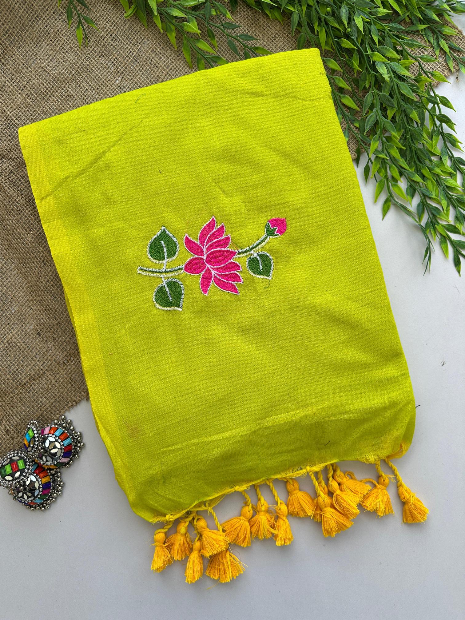 Dazira Lotus catalog cotton saree wholesalers