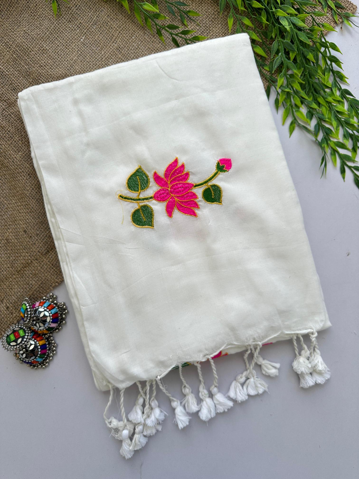 Dazira Lotus catalog cotton saree wholesalers