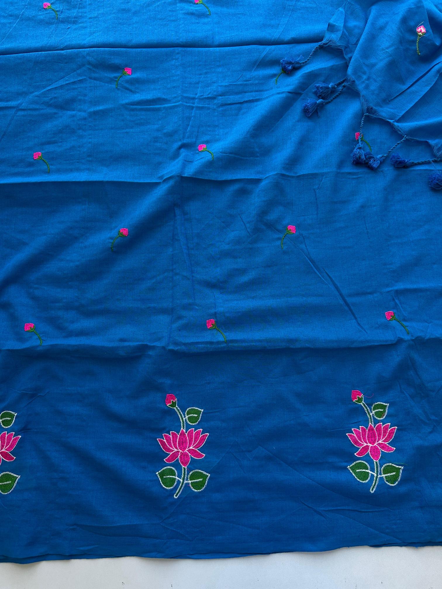 Dazira Lotus catalog cotton saree wholesalers