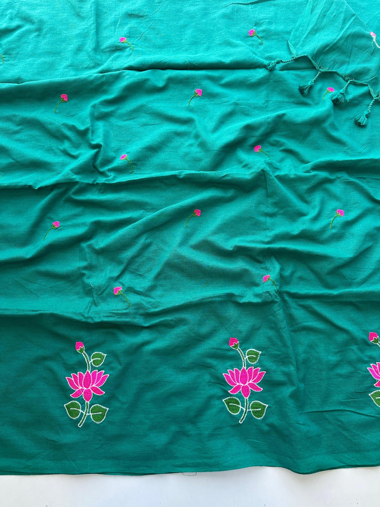 Dazira Lotus catalog cotton saree wholesalers