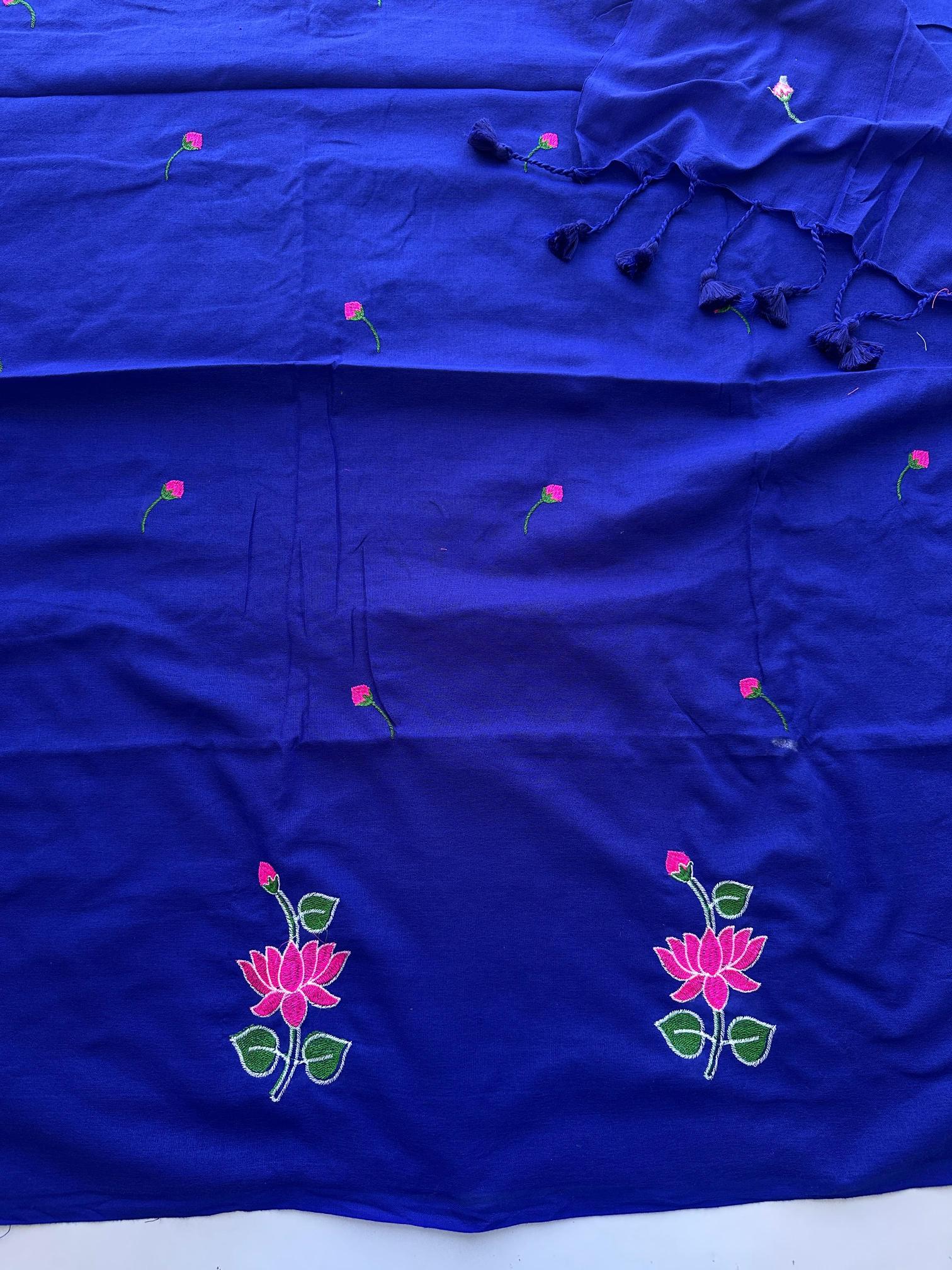Dazira Lotus catalog cotton saree wholesalers