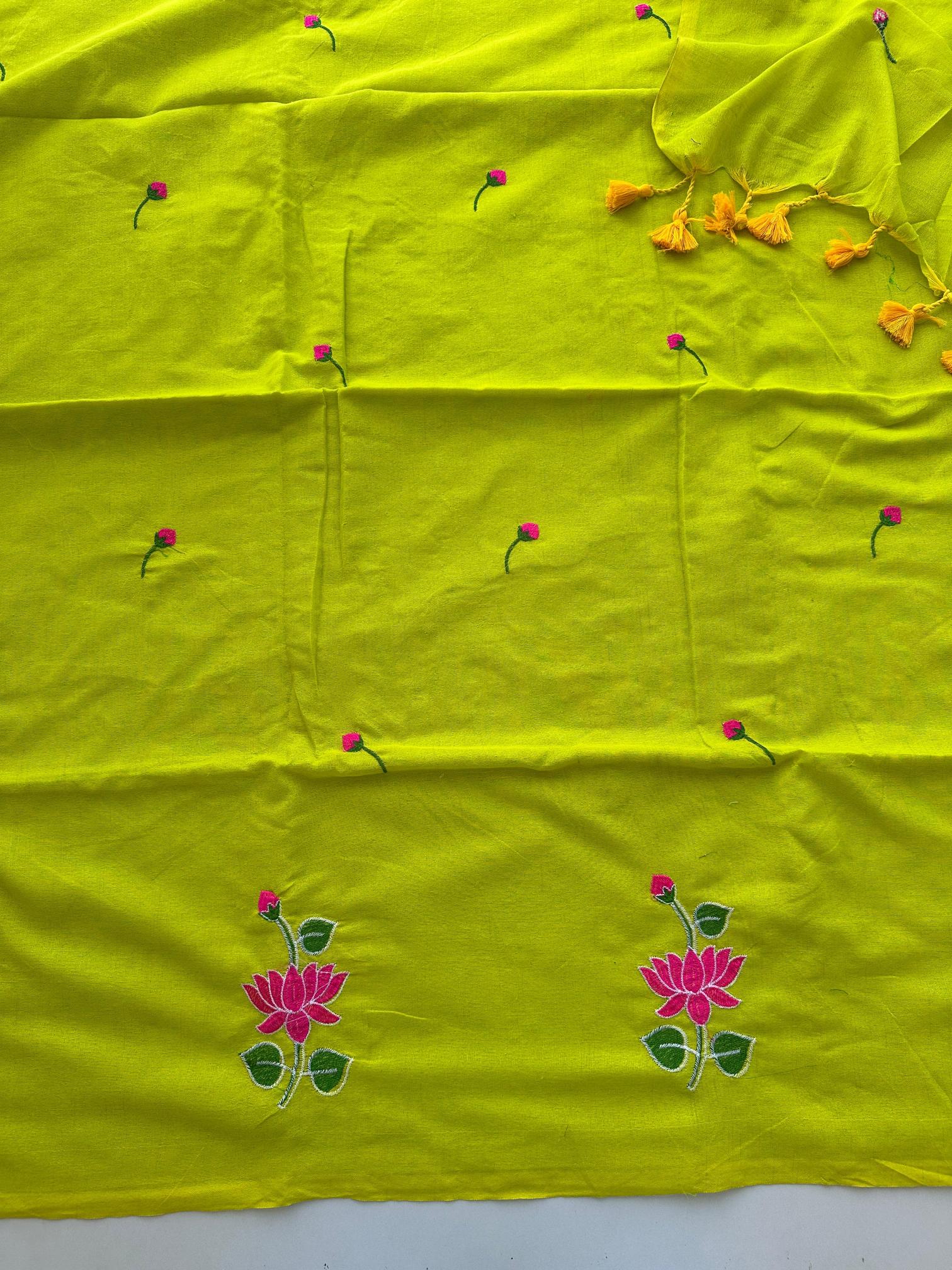 Dazira Lotus catalog cotton saree wholesalers